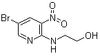 2-[(5-溴-3-硝基-2-吡啶基)氨基]乙醇分子结构 (CAS 1033202-32-2)