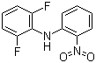 2,6-二氟-N-(2-硝基苯基)苯胺分子结构 (CAS 1033225-43-2)