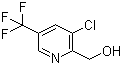 结构式 CAS# 1033463-31-8, [3-氯-5-(三氟甲基)吡啶-2-基]甲醇
