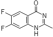 6,7-Difluoro-2-methyl-4(3H)-quinazolinone molecular structure (CAS 1033778-42-5)