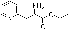 结构式 CAS# 103394-76-9, 2-氨基-3-(吡啶-2-基)丙酸乙酯