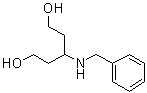 3-[(苯基甲基)氨基]-1,5-戊二醇分子结构 (CAS 1034082-96-6)