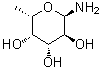 6-Deoxy-alpha-L-galactopyranosylamine molecular structure (CAS 103419-79-0)
