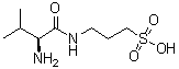 3-[[(2S)-2-氨基-3-甲基-1-氧代丁基]氨基]-1-丙烷磺酸分子结构 (CAS 1034190-08-3)