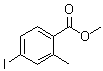 结构式 CAS# 103440-53-5, 4-碘-2-甲基苯甲酸甲酯