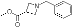 N-苯甲基氮杂环丁烷-3-羧酸甲酯分子结构 (CAS 103491-29-8)
