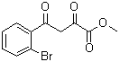 结构式 CAS# 1035235-10-9, 4-(2-溴苯基)-2,4-二氧代丁酸甲酯