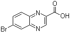 结构式 CAS# 103596-11-8, 6-溴喹喔啉-2-羧酸