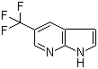 5-(三氟甲基)-1H-吡咯并[2,3-b]吡啶分子结构 (CAS 1036027-54-9)