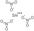 Samarium nitrate molecular structure (CAS 10361-83-8)