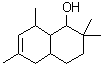 1,2,3,4,4a,5,8,8a-八氢-2,2,6,8-四甲基-1-萘酚分子结构 (CAS 103614-86-4)