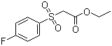 2-[(4-氟苯基)磺酰基]乙酸乙酯分子结构 (CAS 1037147-97-9)