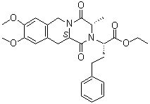 结构式 CAS# 103733-51-3, 莫昔普利相关物质 B
