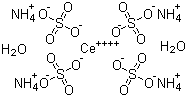 structure of CAS# 10378-47-9, Ceric ammonium sulfate dihydrate