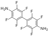 4,4'-二氨基八氟联苯分子结构 (CAS 1038-66-0)
