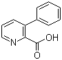 3-苯基-2-吡啶羧酸分子结构 (CAS 103863-15-6)