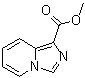 structure of CAS# 1039356-98-3, Imidazo[1,5-a]pyridine-1-carboxylic acid methyl ester