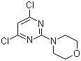 2-吗啉基-4,6-二氯嘧啶分子结构 (CAS 10397-13-4)
