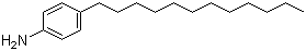 4-十二烷基苯胺分子结构 (CAS 104-42-7)