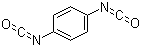 对苯二异氰酸酯分子结构 (CAS 104-49-4)