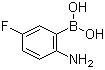 (2-Amino-5-fluorophenyl)boronic acid molecular structure (CAS 1040400-87-0)
