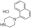1-Naphthalen-1-ylpiperazine hydrochloride molecular structure (CAS 104113-71-5)