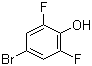4-Bromo-2,6-difluorophenol molecular structure (CAS 104197-13-9)