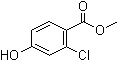 structure of CAS# 104253-44-3, Methyl 2-chloro-4-hydroxybenzoate;2-Chloro-4-hydroxybenzoic acid methyl ester