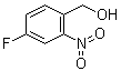 结构式 CAS# 1043416-40-5, 4-氟-2-硝基苄醇