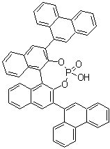 结构式 CAS# 1043567-32-3, (11bS)-4-羟基-2,6-二-9-菲基-二萘并[2,1-d:1',2'-f][1,3,2]二氧杂磷杂卓  4-氧化物