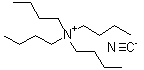 Tetrabutylammonium cyanide molecular structure (CAS 10442-39-4)