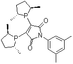 1-(3,5-Dimethylphenyl)-3,4-bis[(2R,5R)-2,5-dimethyl-1-phospholanyl]-1H-pyrrole-2,5-dione molecular structure (CAS 1044553-58-3)