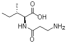 beta-Alanyl-L-isoleucine molecular structure (CAS 104465-34-1)