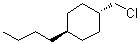 trans-1-Butyl-4-(chloromethyl)cyclohexane molecular structure (CAS 104482-73-7)