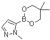 5-(5,5-Dimethyl-1,3,2-dioxaborinan-2-yl)-1-methyl-1H-pyrazole molecular structure (CAS 1044851-76-4)