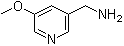 5-Methoxy-3-pyridinemethanamine molecular structure (CAS 1044919-31-4)