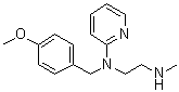 N-Desmethylpyrilamine molecular structure (CAS 104499-47-0)
