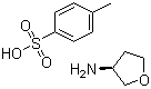 structure of CAS# 104530-80-5, (S)-3-Aminotetrahydrofuran p-toluenesulfonate