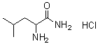 DL-Leucinamide monohydrochloride molecular structure (CAS 10466-60-1)