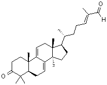 Ganoderal A molecular structure (CAS 104700-98-3)