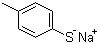 structure of CAS# 10486-08-5, 4-Methylbenzenethiol sodium salt
