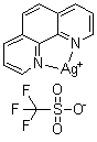 (1,10-Phenanthroline)silver trifluoromethanesulfonate molecular structure (CAS 1049012-31-8)