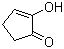 结构式 CAS# 10493-98-8, 2-羟基-2-环戊烯-1-酮