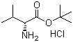 D-Valine tert-butyl ester hydrochloride molecular structure (CAS 104944-18-5)