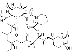 Ascomycin molecular structure (CAS 104987-12-4)