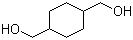 structure of CAS# 105-08-8, 1,4-Cyclohexanedimethanol;1,4-Bis(hydroxymethyl)cyclohexane; CHDM