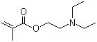 structure of CAS# 105-16-8, 2-(Diethylamino)ethyl methacrylate