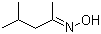 甲基异丁基酮肟分子结构 (CAS 105-44-2)