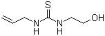 N-(2-羟乙基)-N'-2-丙烯基硫脲分子结构 (CAS 105-81-7)