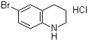 6-Bromo-1,2,3,4-tetrahydroquinoline hydrochloride molecular structure (CAS 1050161-23-3)